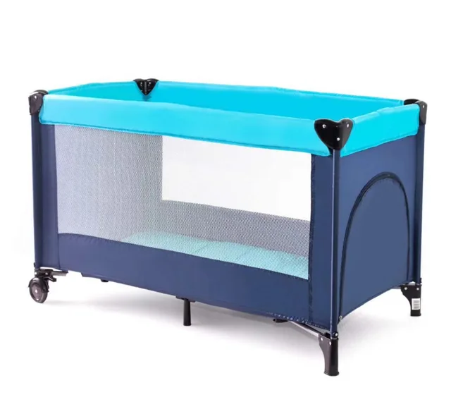 Crib Multifunctional Detachable Portable Folding Baby Game Cot Kids Bed