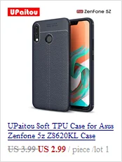 Чехол upaitou для ASUS Zenfone 5 5Z ZS620KL ZE620KL Чехол Ультра Тонкий жесткие ПК-Чехлы для ASUS Zenfone 5 ZE620KL задняя крышка