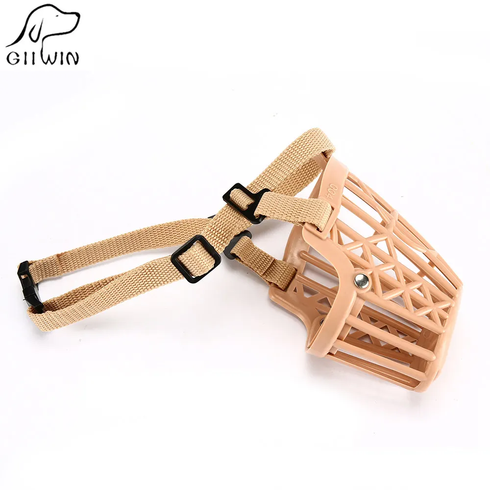 Muzzle Dogs for Small Large Dog Muzzles Mask Adjustable Basket Training