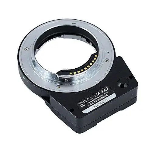 Goedkoop NIEUWE TECHART LM EA7 6.0 II Autofocus Lens Adapter voor Leica M LM Lens Sony nex A7RII A6300 A9 a7SII Camera #039;S