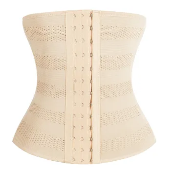 

Oulylan Women Breathable Shapers Belts Ladies Hollow Shaper Abdomen Shaping Clothes Non-curling Shapewear Corset Body Belt