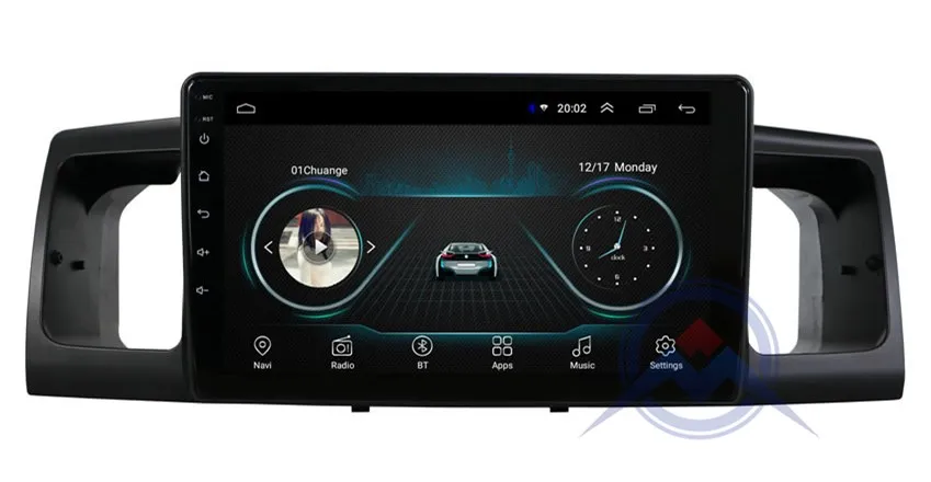 Best ZOHANAI 2.5D Screen Android car dvd player For Toyota Corolla E120 BYD F3 multimedia player stereo GPS radio navigation 17