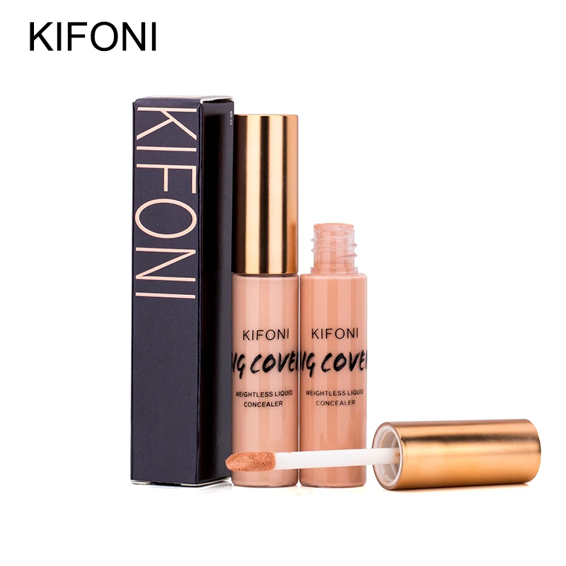 

KIFONI Full Cover 6 Colors Liquid Concealer Makeup Eye Dark Circles Cream Face Corrector Waterproof Make Up Base Cosmetic