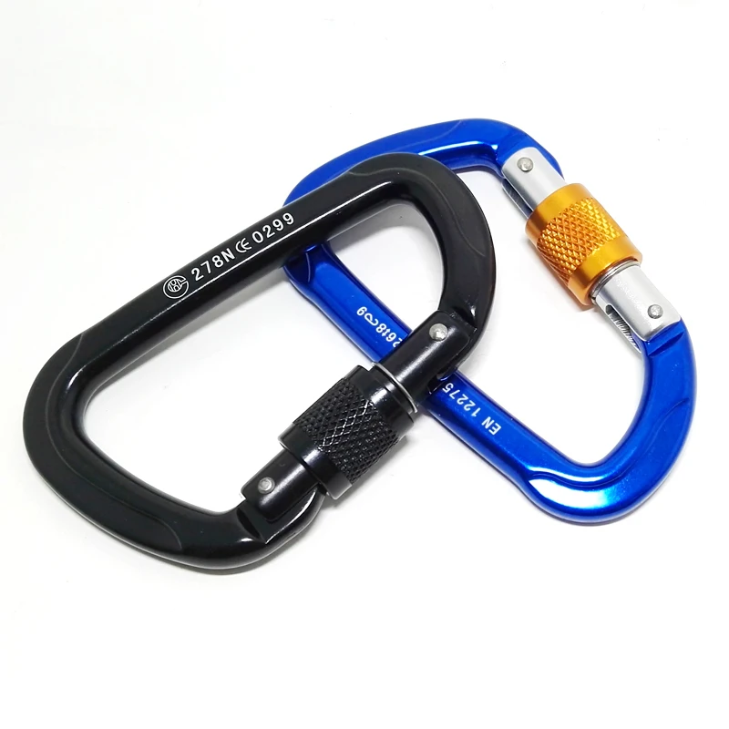 E0425 Outdoor Carabiner professional climbing rocking buckle large D