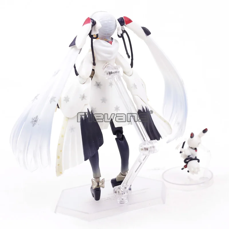 Vocaloid Hatsune Miku Figma EX-045 снег Miku кран жрица вер. ПВХ фигурка Коллекционная модель игрушки куклы