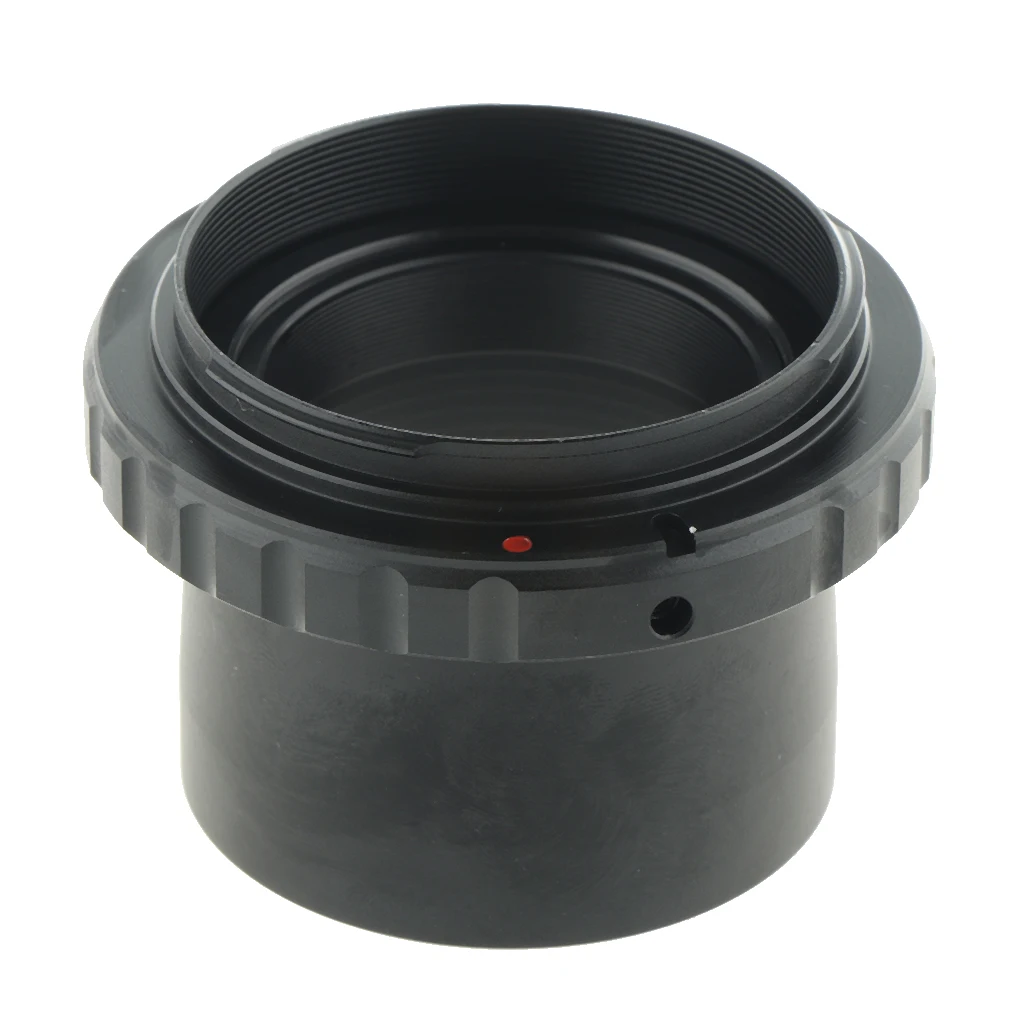 T Ring For Canon SLR Camera Lens + 2inch To T2 M42*0.75 Thread Telescope Mount Adapter - Black