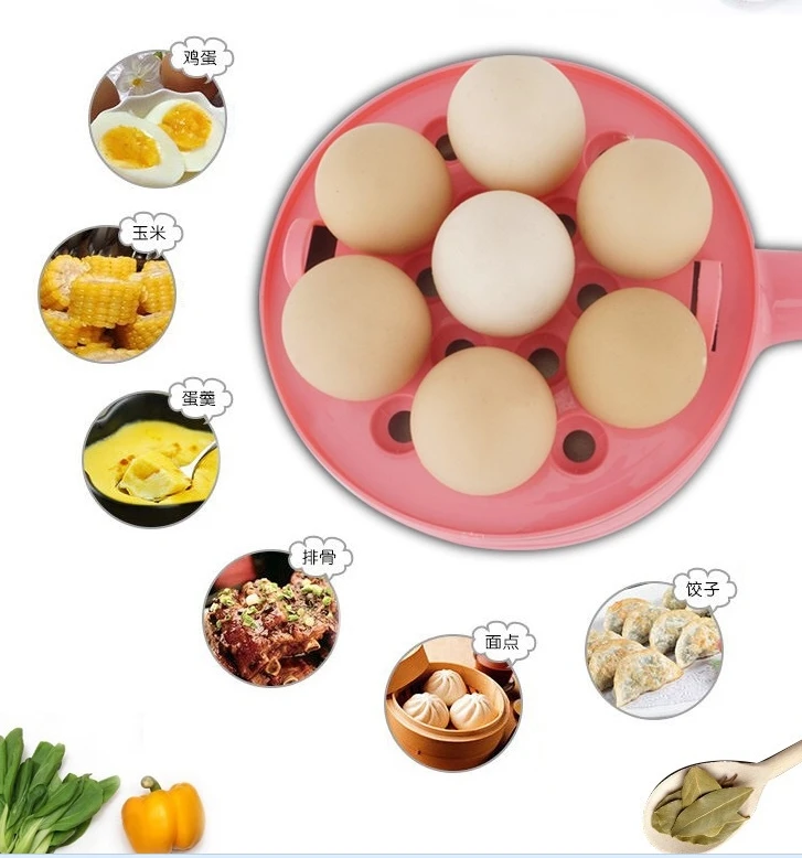 220 В 50 Гц 350 Вт многофункциональная электрическая яйцеварка мини Пароварка для яиц кухонные инструменты для приготовления пищи