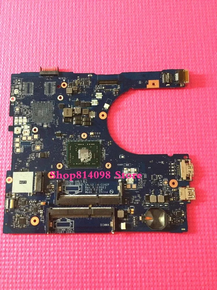 KEFU CN-0799KM 799KM FIT FOR DELL INSPIRON 5555 5455 series laptop motherboard AAL12 LA-C142P REV:1.0(A00) A4-7210 mainboard KEFU CN-0799KM 799KM FIT FOR DELL INSPIRON 5555 5455 series laptop motherboard AAL12 LA-C142P REV:1.0(A00) A4-7210 mainboard