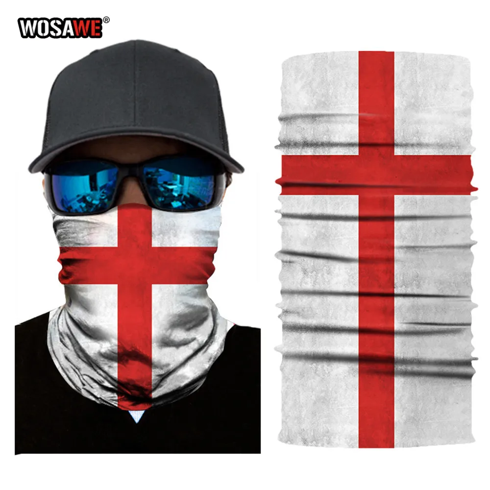 WOSAWE سلس ماجيك بالاكلافا دراجة نارية وجه قناع 3D التزلج ركوب وشاح الرقبة درع المضادة للأشعة فوق البنفسجية الشمس دفئا القبعات