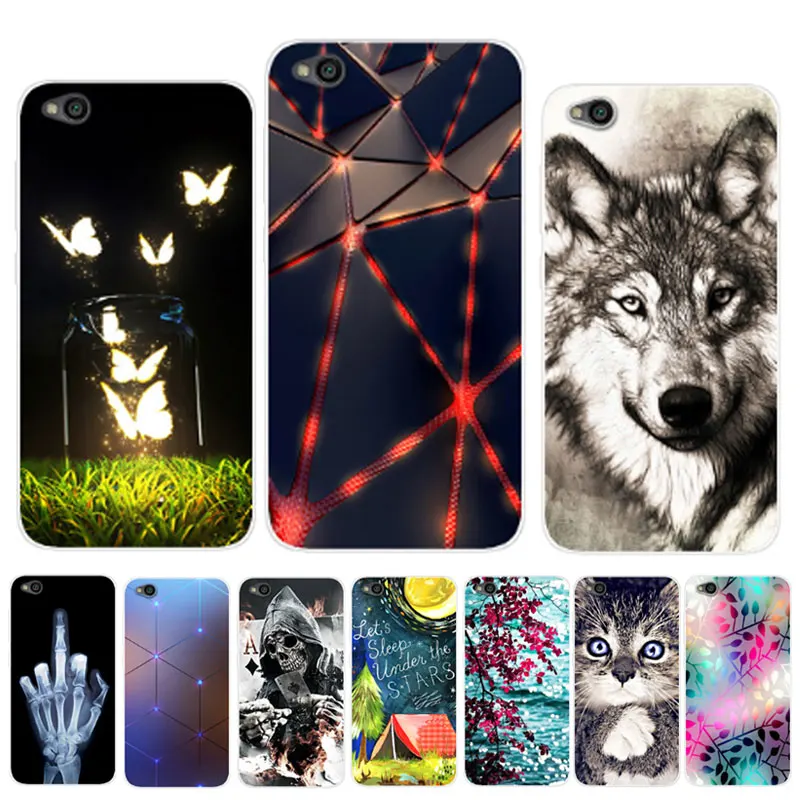 

For Redmi Go Case Xiaomi Redmi Go Cover Silicone TPU Soft Print Back Cases Coque For Xiaomi Redmi Go Mobile Case 8gb 16gb 5.0"