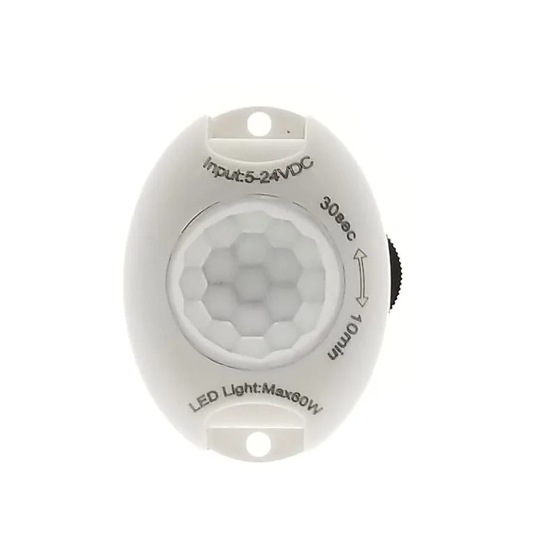 

Motion Sensor Light Switch 5V 12V DC Movement Detector Activated Timer Automatic Switch ON OFF LED Strip Light PIR Motion Sensor