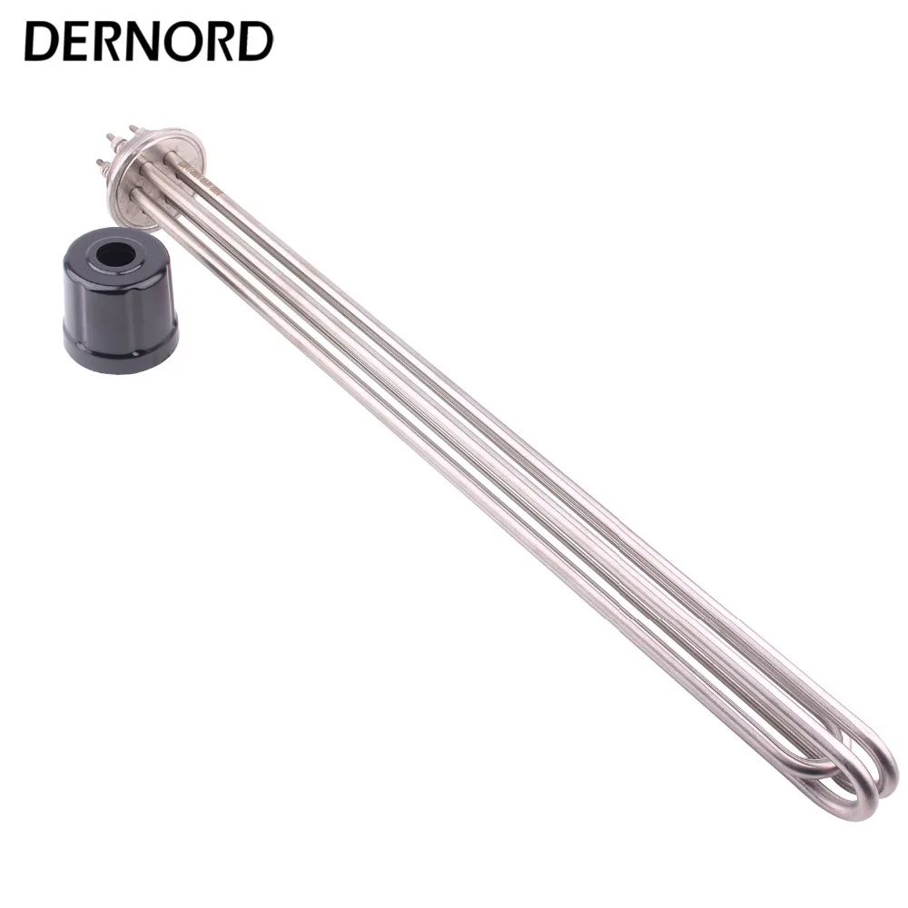 UNIVERSAL DRY OR WET HEATING ELEMENT BEND TO SHAPE 8mm ROD VARIOUS LENGTHS WATTS