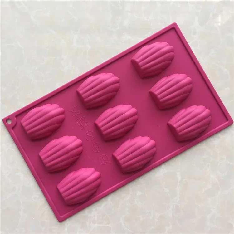

Silicone Madeleine Cake Mold Cookie Tool Household Handmade Easy Release Molding Cookie Cookie Chocolate Baking Tips
