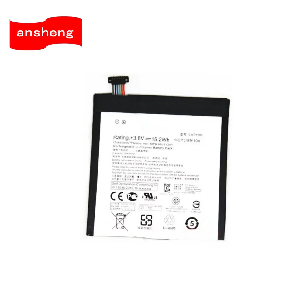 Аккумулятор C11P1505 на 3948 мАч для Asus ZenPad 8 0 Z380KL P024 Z380C P022 Z380CX | Мобильные телефоны и