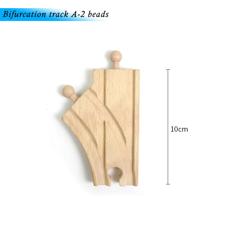 Различные деревянные компоненты для поезда, набор для поезда из бука, детские игрушки для поезда, подарки, аксессуары, совместимы с Thoma Friends - Цвет: Track A-2 beads