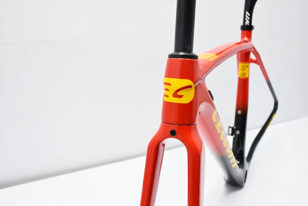 Cheap 2019 Ceccotti road bike frame full carbon fiber telaio carbonio strada carbon bycycle frame Di2 And Mechanical 765g 1 Cheap 2019 Ceccotti road bike frame full carbon fiber telaio carbonio strada carbon bycycle frame Di2 And Mechanical 765g 1