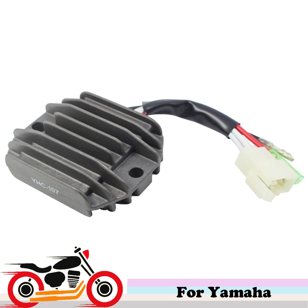 

12V Motorcycle Regulator Voltage Rectifier for Yamaha Big Bear 350 4x4 California Maine YFM 350 Wolverine YFB 250 Timberwolf 4x4