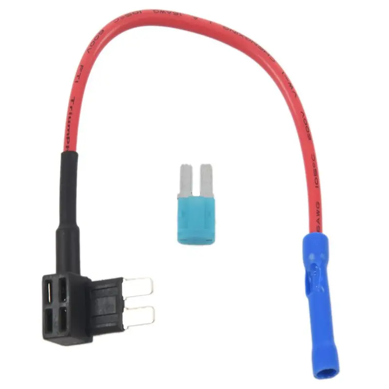 

New Vehicle Micro-Mini 12v/24v Add A Circuit Line ACN ATM Blade Fuse Tap Holder