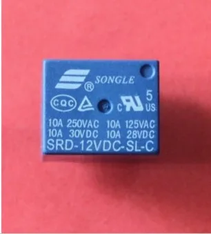 

T73 SRD-12VDC-SL-C 12V 12VDC 10A Relay 20pcs