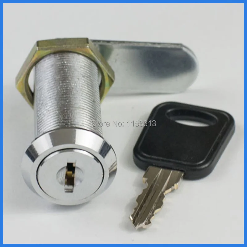 

10 pieces 40mm widely used keyed alike long cylinder mailbox toolbox drawer cam lock