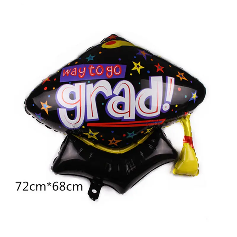 1 шт. поздравления Grad воздушные шары выпускные Globos обратно в школьное расписание День рождения украшения Дети