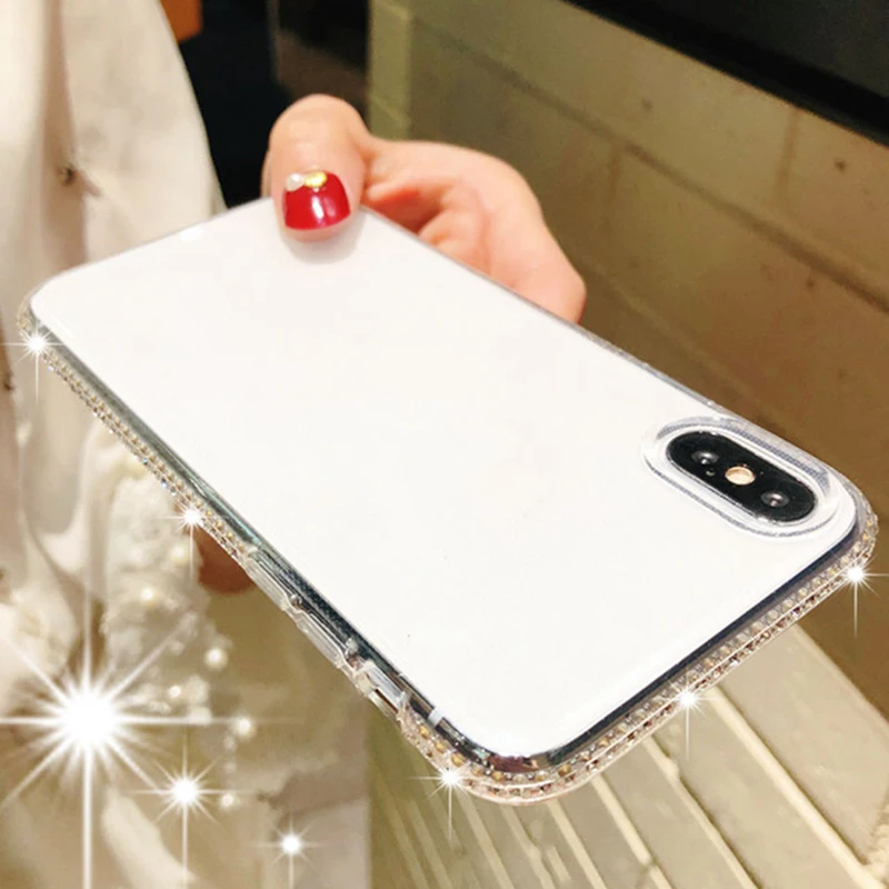 

Diamond Clear Case for Huawei P Smart Plus P20 P9 Mate 10 20 Lite Honor 8X 7A 7C 9 Nova 3 3i 2i Y6 2018 Soft TPU Bling Cover