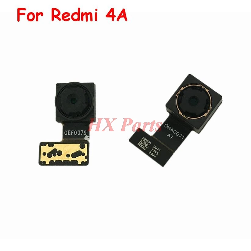 

Replacement Rear Back Camera + Front Facing Camera For Xiaomi Redmi 4A Main + Secondary Camera Flex Cable Repair Parts
