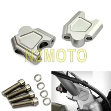 Универсальный 7/" руль стояк 40 мм подъемная ручка бар крепление зажим для BMW Honda Suzuki Kawasaki 22 мм Бар Универсальный