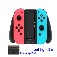 Перезаряжаемая рукоятка аккумулятора, зарядное устройство, n-переключатель, контроллер Joy-Con, 2000 мАч