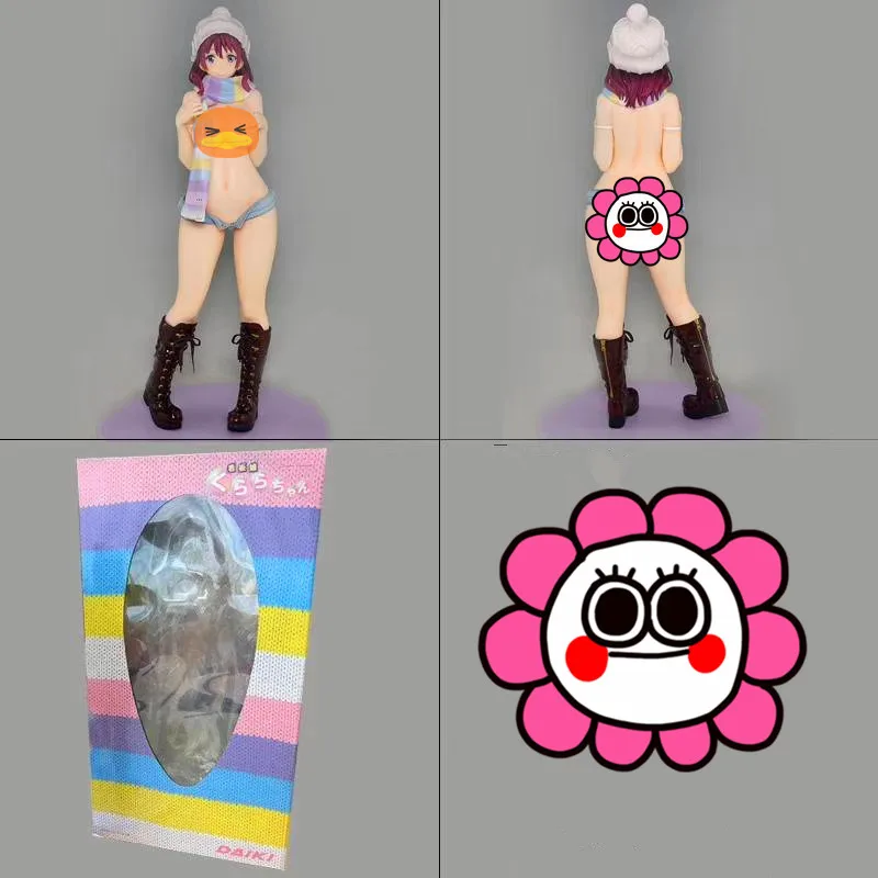 

New Sexy Daiki Anime Action Figure Suzutsuki Kurara Illustration Poster Girl Kurara-chan 1/6 Scale Painted Collection Doll 26cm