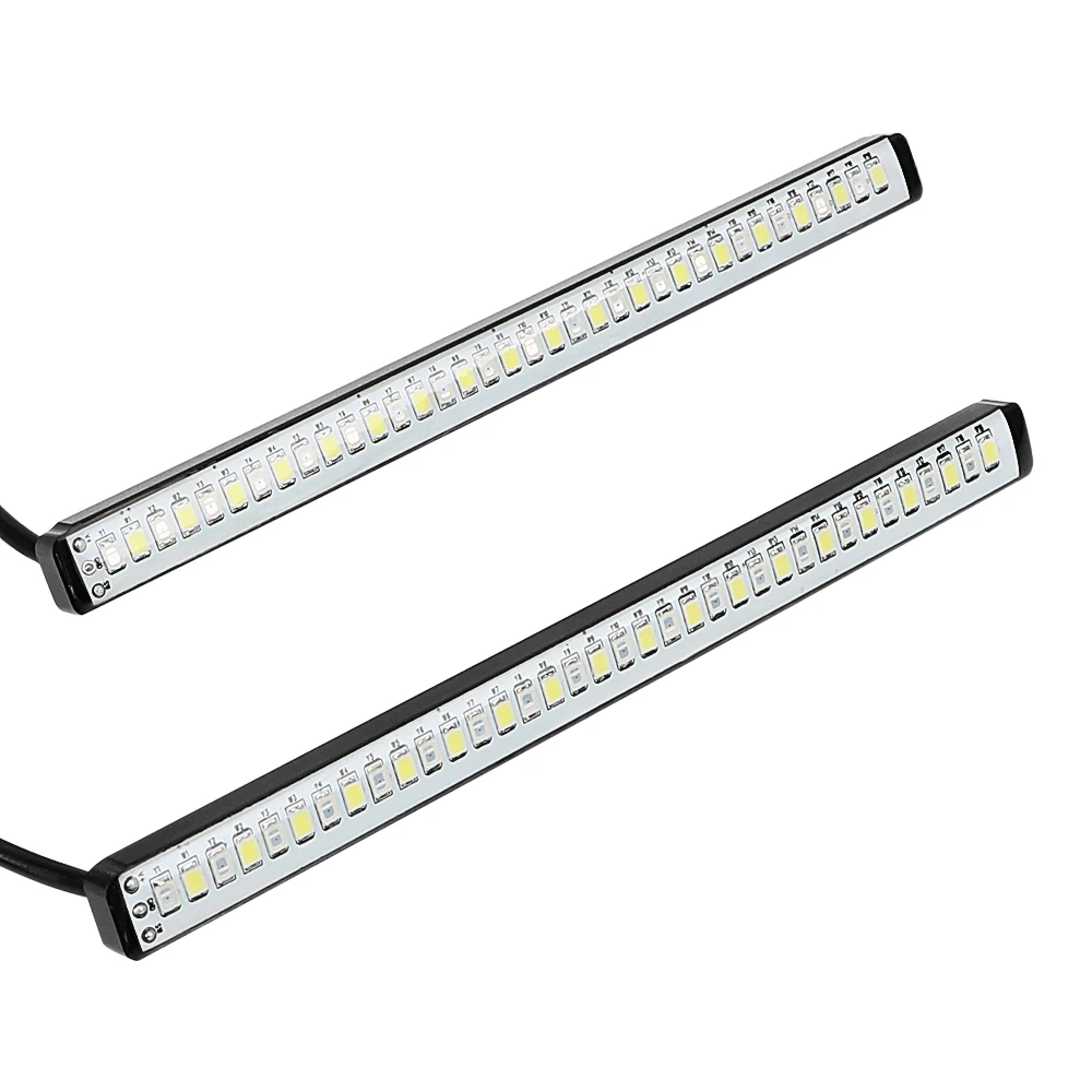 

Signal Lamp Super Bright 2Pcs/Set Cars Running Light Yellow and White Color LED Daytime Light
