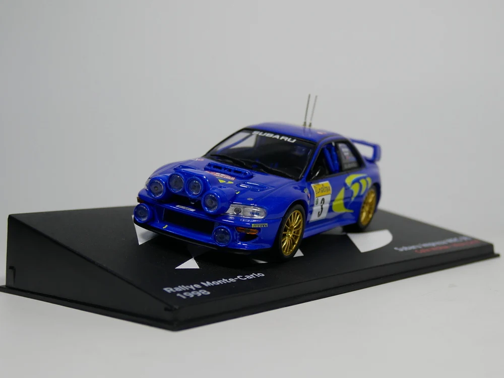 

IXO 1:43 Subaru Impreza WRC 98 #3 Colin McRae - Nicky Grist Rallye Monte-Carlo 1998 Diecast model car