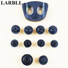 LARBLL 11Pcs Car Door dampers buffer pad bump stop Shock rubber for Mitsubishi Pajero Montero V31 V32 V33 V43 V45 V73 V77