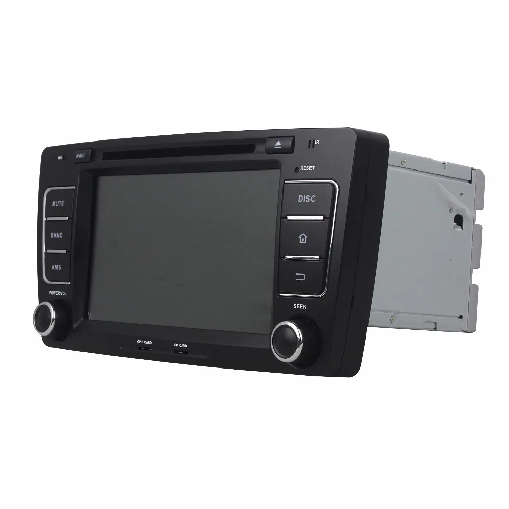 Cheap Android 8.0 octa core 4GB RAM car dvd player for SKODA OCTAVIA 2012 ips touch screen head units tape recorder radio 1