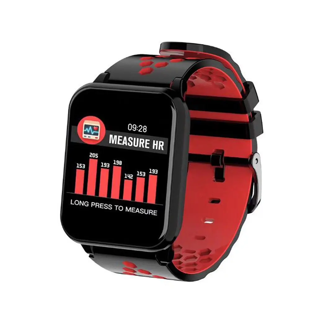 

H1 Smart Hand Heart Rate Blood Pressure Oxygen Clock Reminder Tracker For Android Ios Outdoor Sports Waterproof Watch