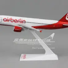 19 см Германия Air Берлинский Airbus A320 1:200 пластиковые собранные Самолеты Модель Германия модель самолета