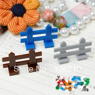 

rebrickable Fence compatible accessory bricklink DIY building block Assembles Particles brickset