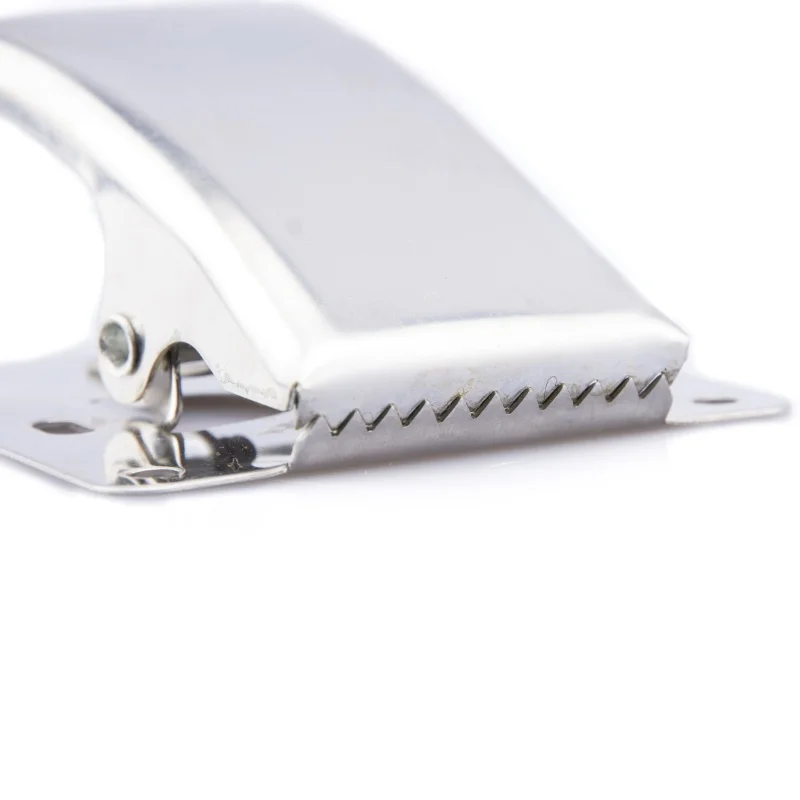 Stainless Steel Fillet Clamp For Fish Cleaning Board Deep-jaw Fish Tail Clip W / Mounting Screws Knife Bait Fishing Pliers Tools