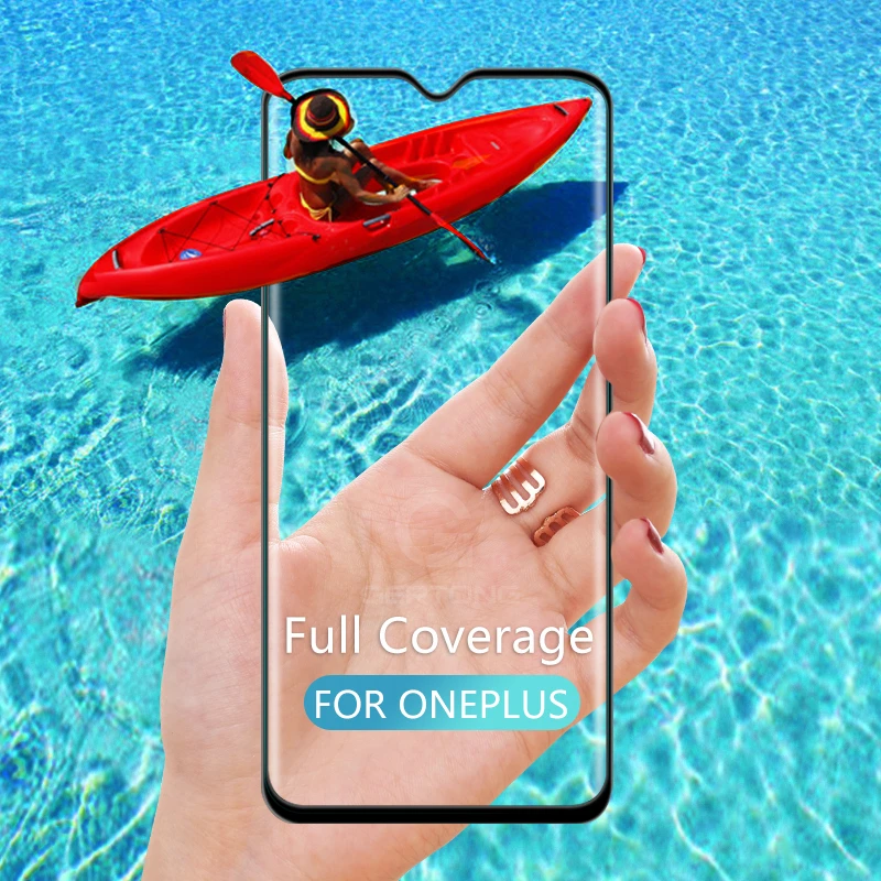 Прозрачное 9H полное покрытие закаленное стекло для Oneplus 5 5T 6 6T Защита экрана One plus 7