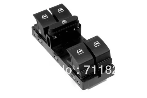 Przełącznik dla okien elektrycznych dla volkswagena dla VW Golf Jetta MK5 Passat B6 Touran MK1 Przełącznik dla okien elektrycznych dla volkswagena dla VW Golf Jetta MK5 Passat B6 Touran MK1