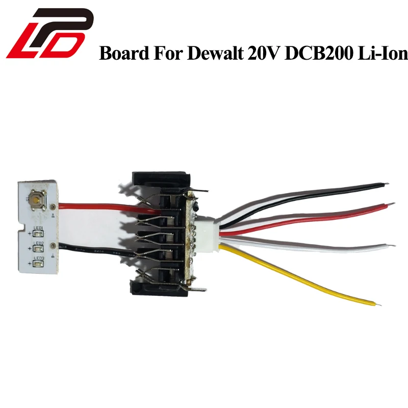 Печатная плата для Dewalt DCB200 DCB201 DCB203 DCB204 18 в 20 1 5 АЧ защитный чип зарядки литиевой