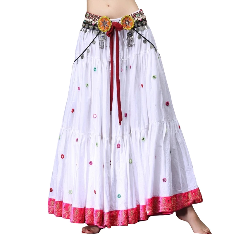 Top Quality Tribal Belly Dance Skirts ATS Cotton Spanish Clothing 9.6