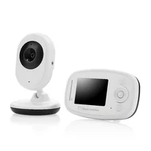 2,4 ГГц беспроводной монитор младенца няня младенца монитор сна ИК ночного видения зум в дисплее монитор температуры SP820