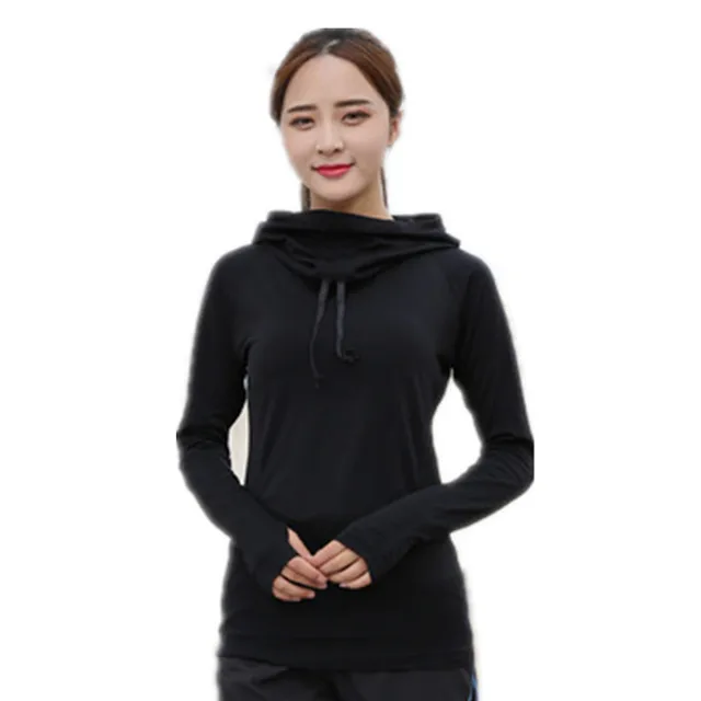 Asian girls in see throw Girls top with thumb hole