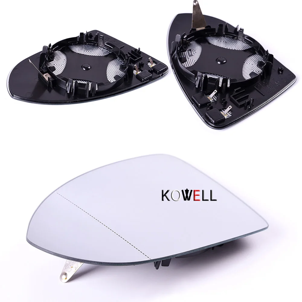 2Pcs Car Rearview Mirror Glass For VW Jetta MK6 Passat CC EOS Heated Door Side Mirror Heating