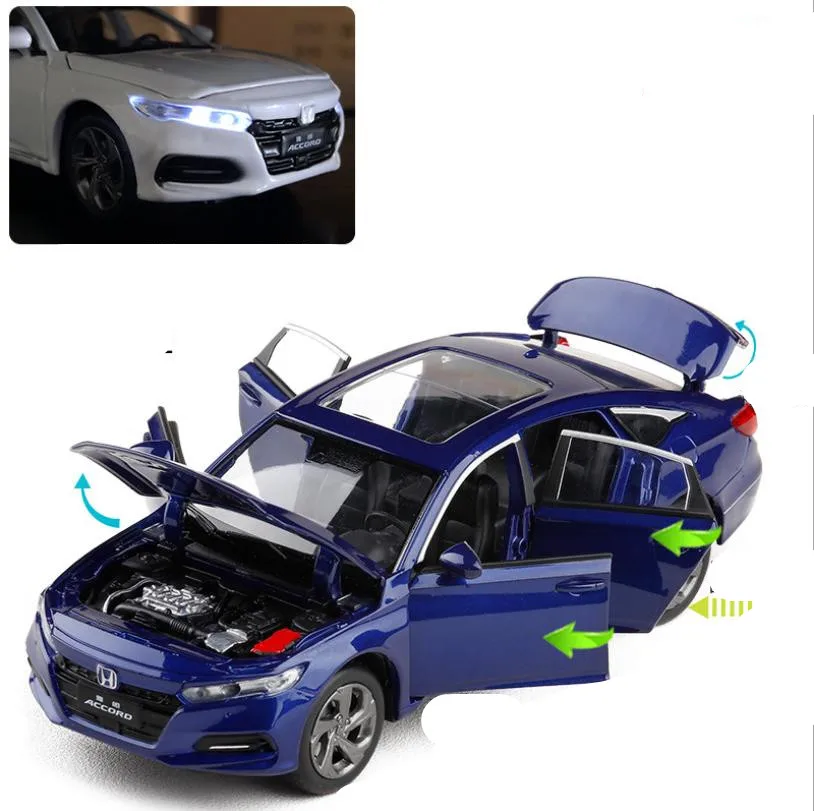 1:32 Honda Accord автомобильная модель из сплава литье под давлением металлические