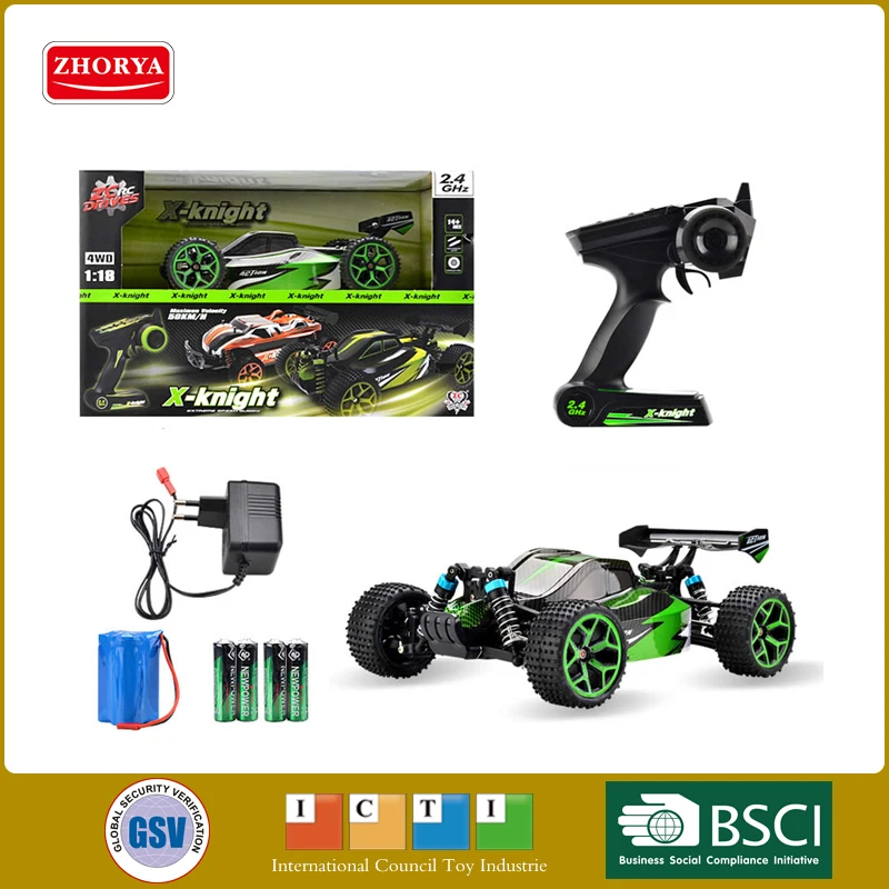

1:18 scale High speed Remote Control Off-road Sand 4 wheel drive vehicle 4wd RC car model Radio control toys kids gifts