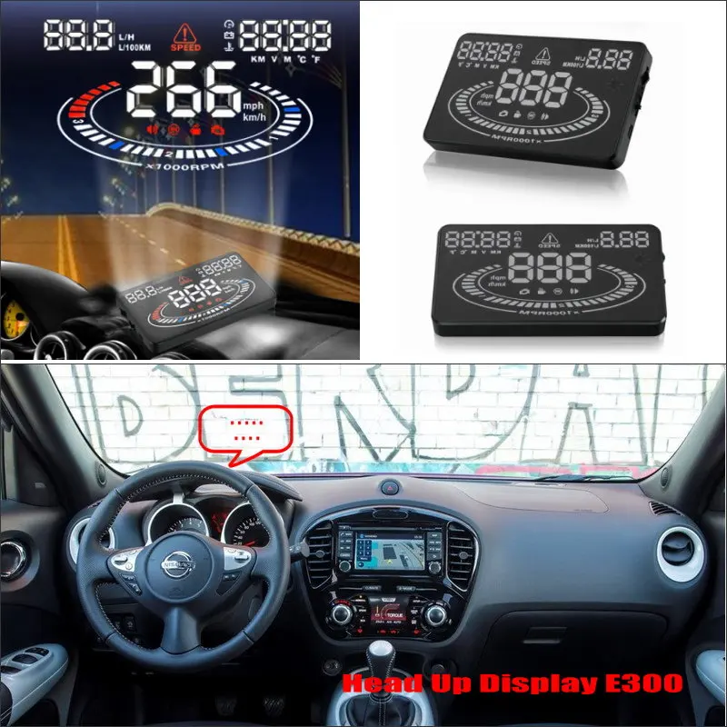 

Liislee Car Projector Screen For NISSAN Juke / Murano NV2500 / NV350 Safe Driving Refkecting Windshield HUD Head Up Display