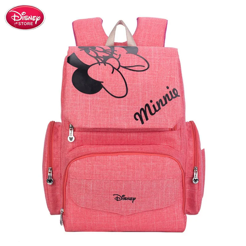 Disney Mummy сумка для подгузников подгузник для ухода за ребенком рюкзак для путешествий Дизайнер disney Микки Минни Сумка