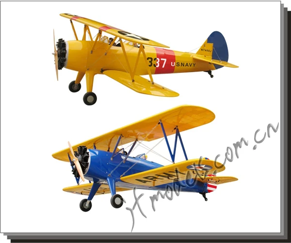 RC Модель самолета/30% Стирман PT-17/100cc бензин/TW-A300 | Игрушки и хобби